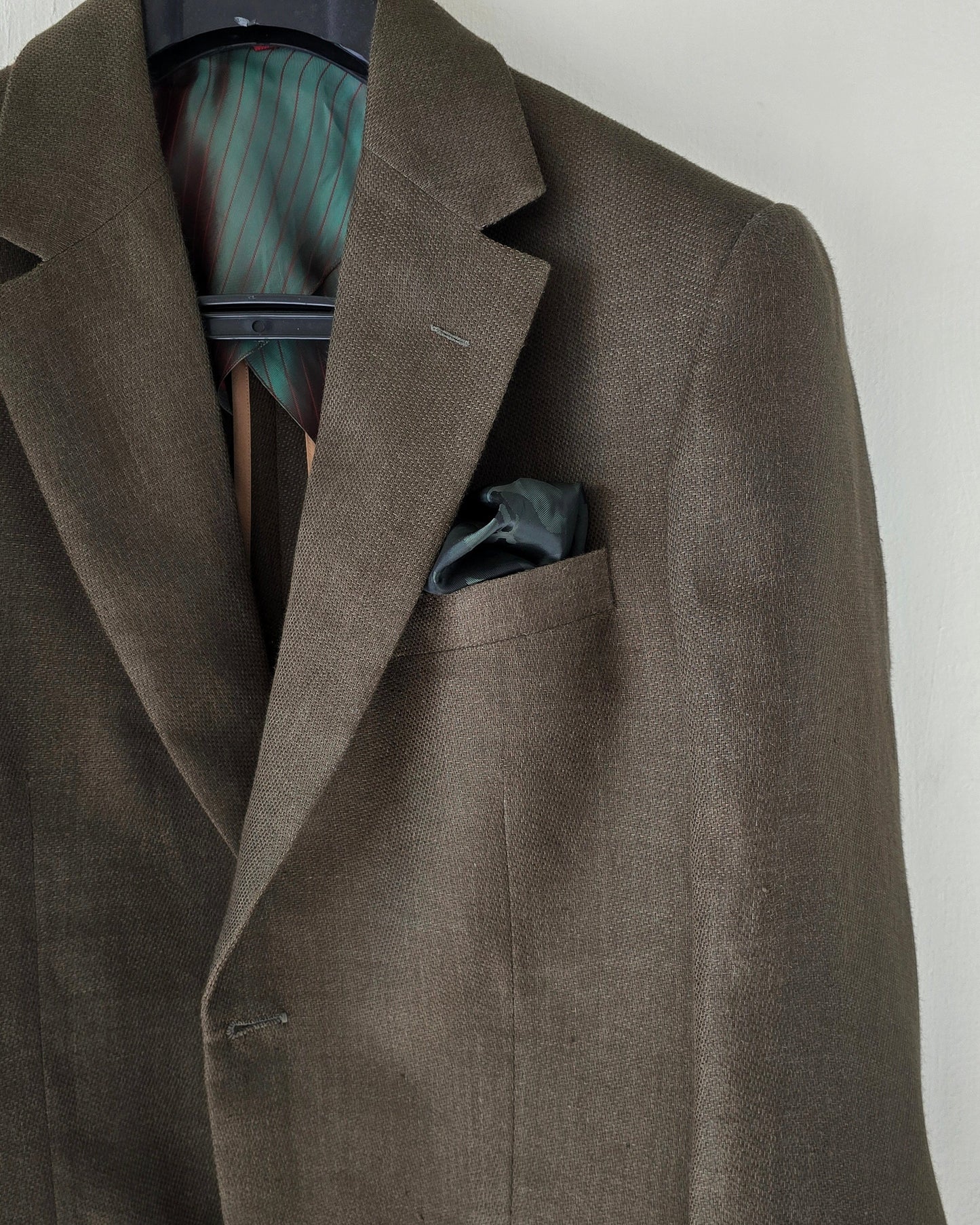 Olive Green Half Lining Blazer.