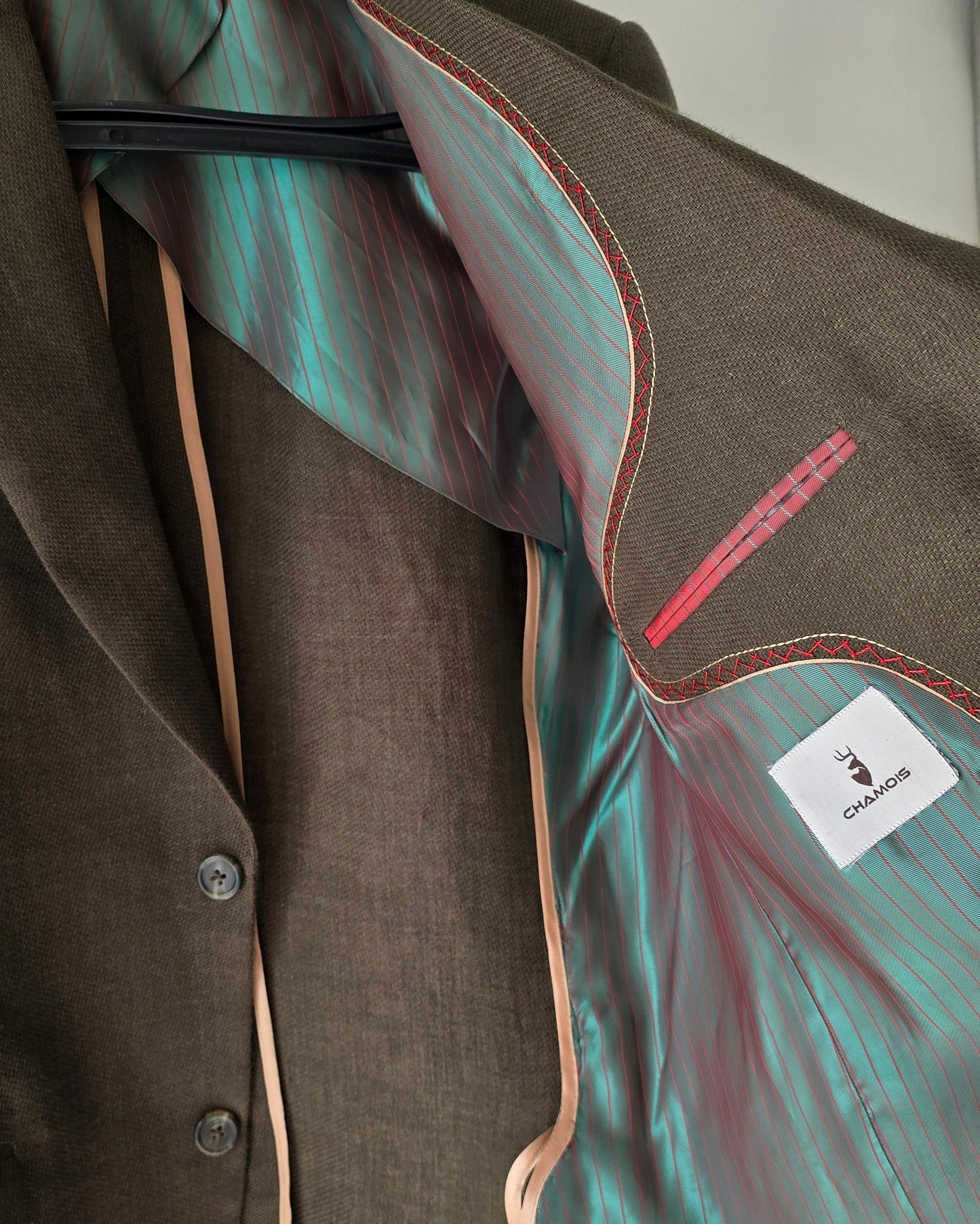 Olive Green Half Lining Blazer.