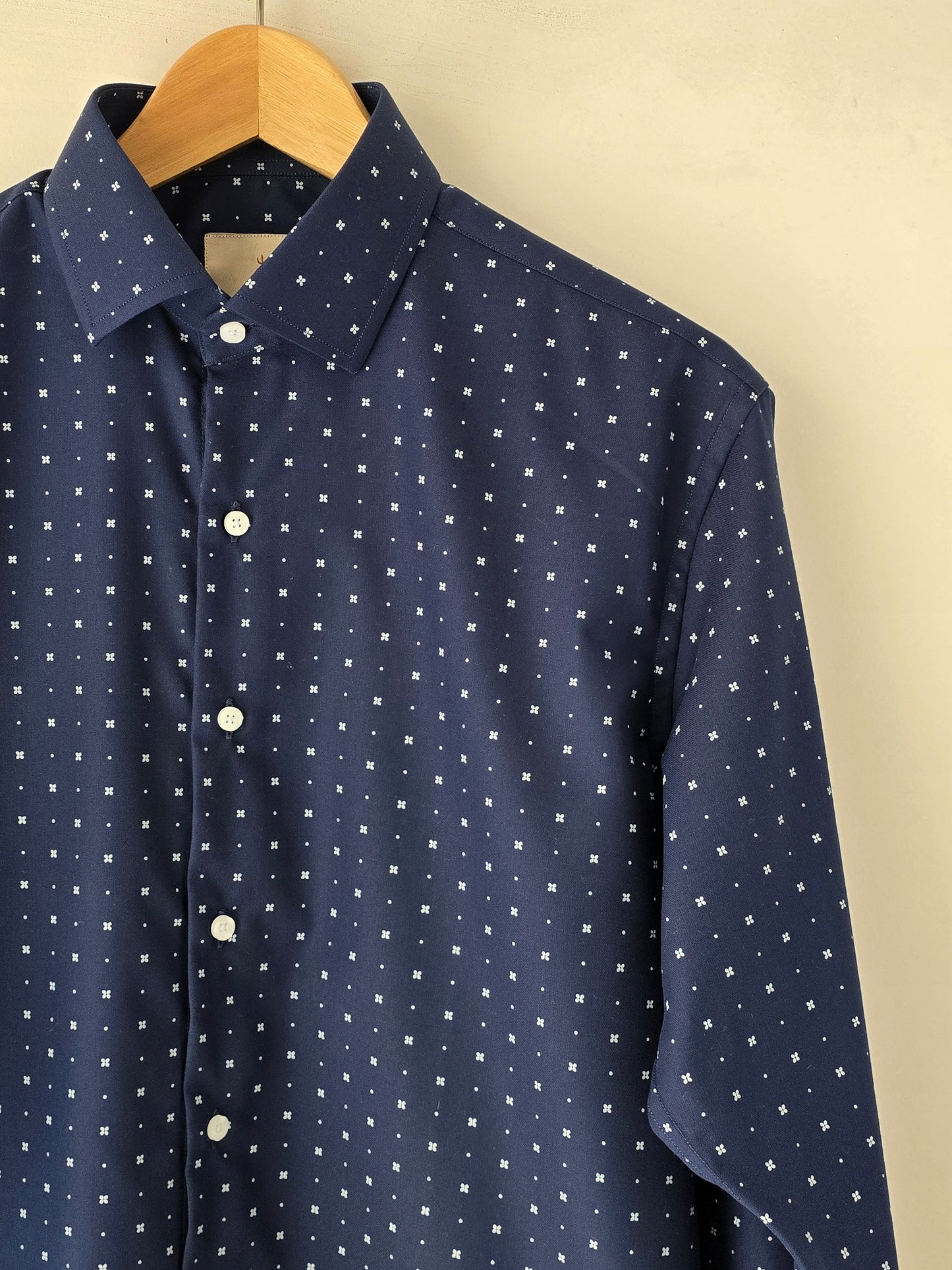 Blue Printed Shirt