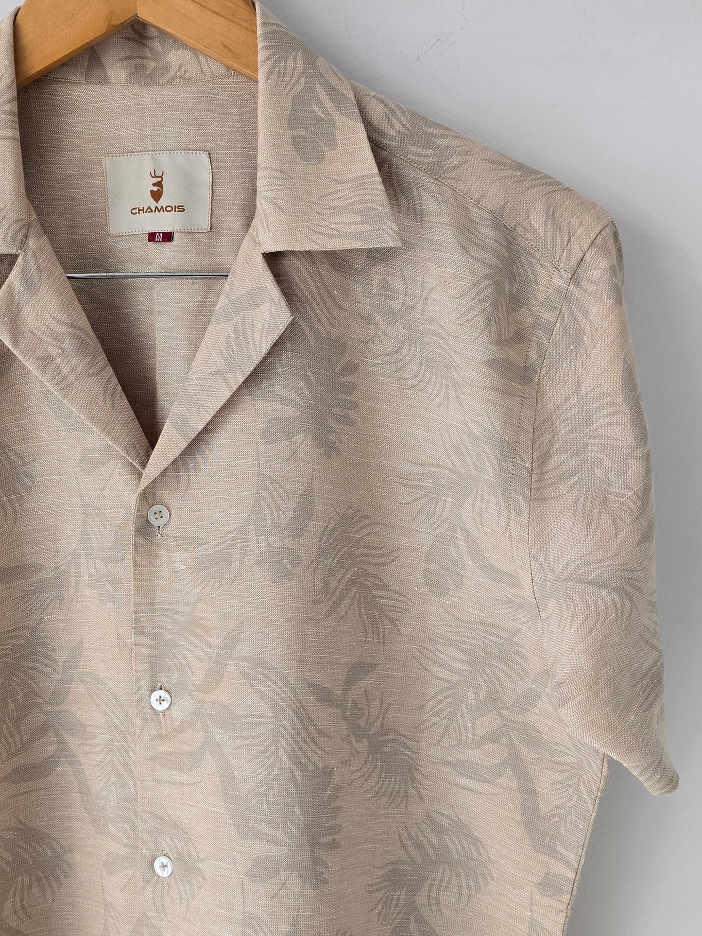 Linen Printed Cuban Shirt