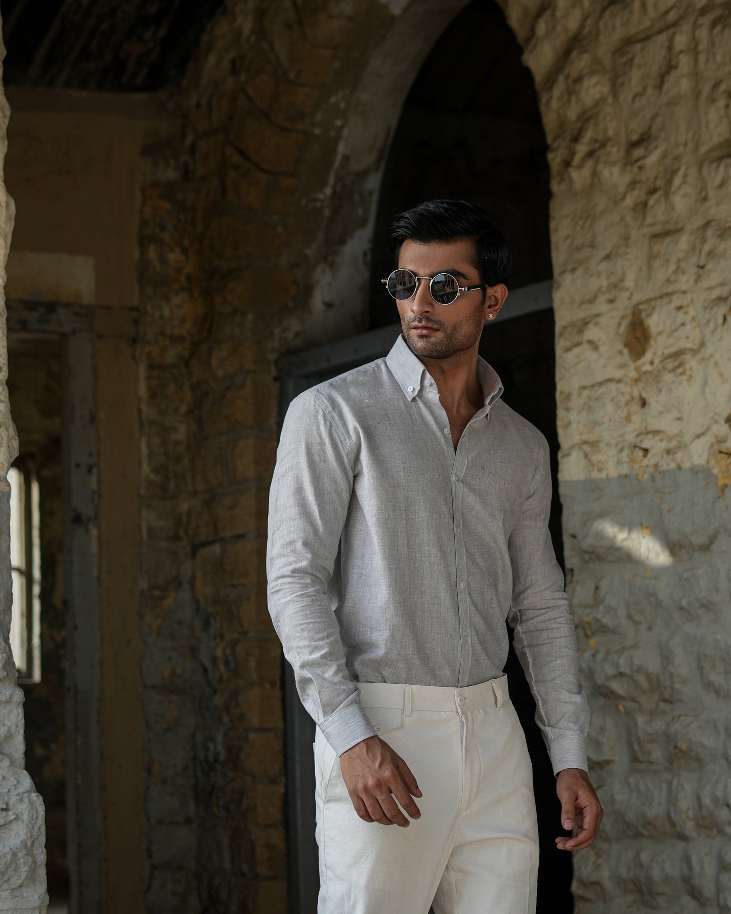Linen Button Down Shirt