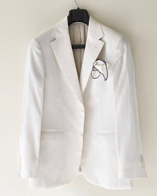 Off-White Linen Blazer