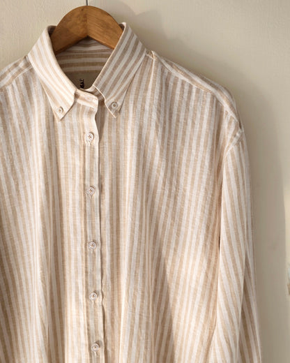 Button Down Striped Shirt (Women)