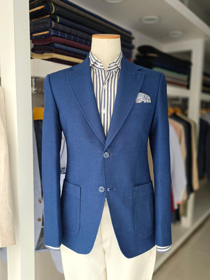 Brocade Blue Blazer.