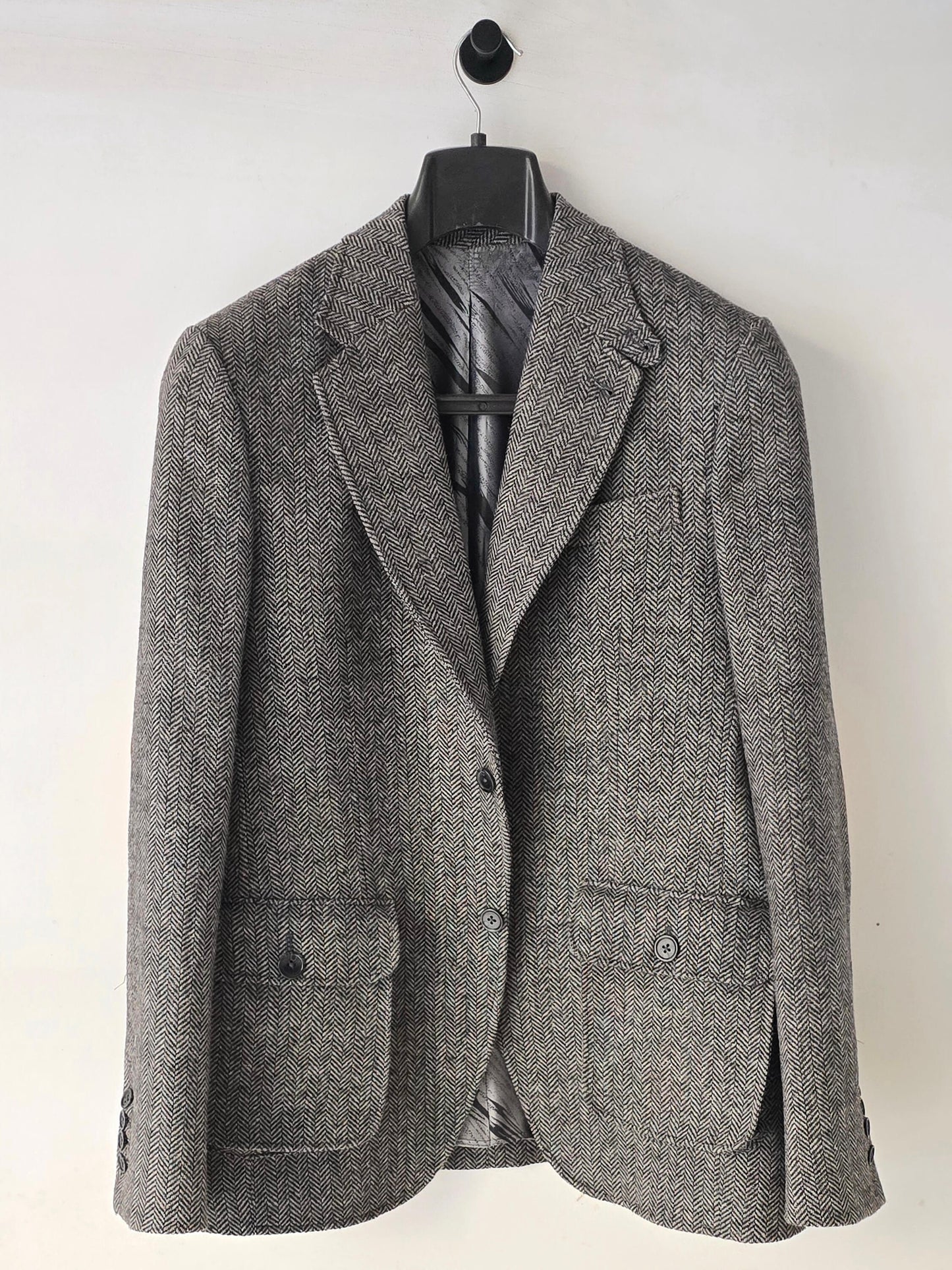Grey Tweed Blazer