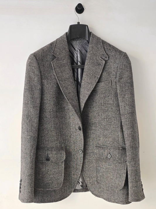 Grey Tweed Blazer