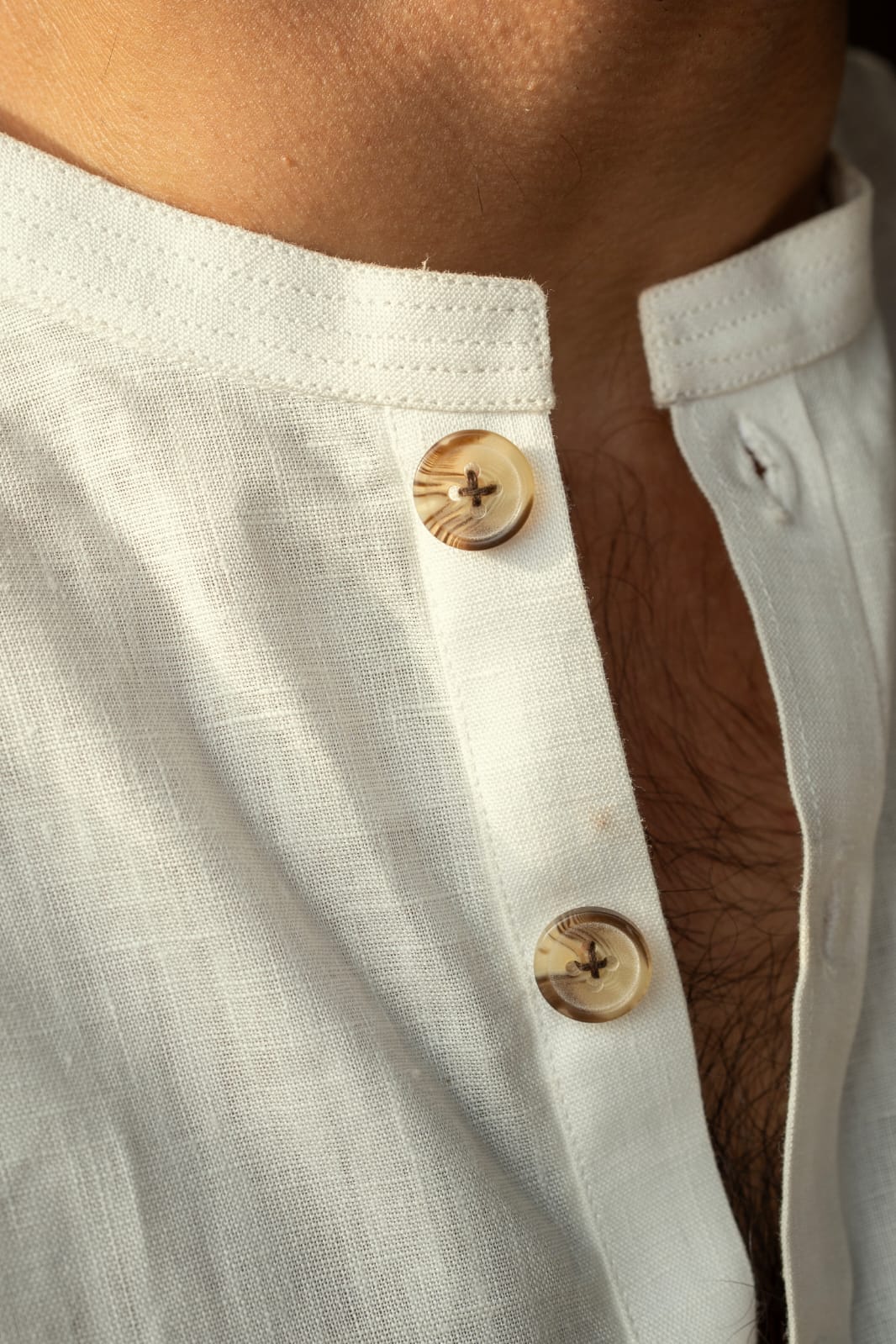 Linen Short Kurta